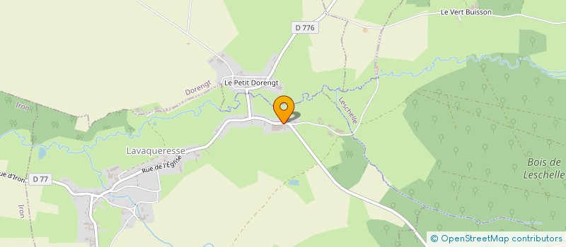 localisation de l'entreprise SCI LA HORDE  LAVAQUERESSE