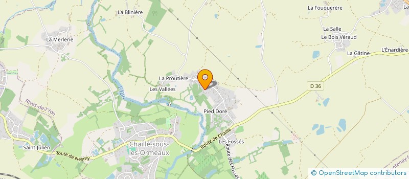 localisation de l'entreprise SCI LA HORIE  RIVES DE L'YON