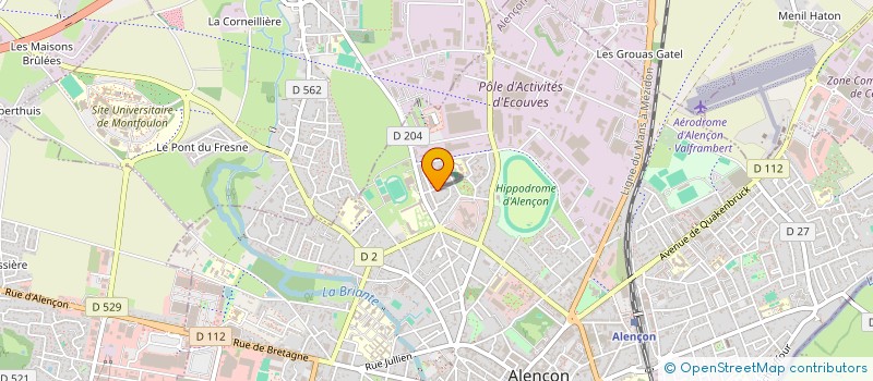 localisation de l'entreprise SCI LA HOULLEE à ALENCON