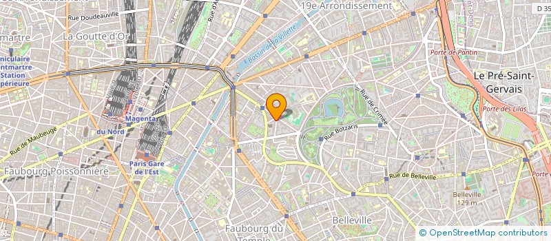 localisation de l'entreprise SCI LA HOURNE BASSE  PARIS