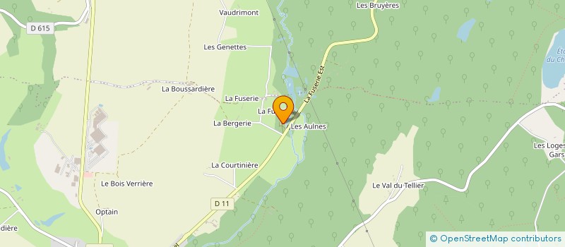 localisation de l'entreprise SCI LA HOUSARDIERE à LONGNY LES VILLAGES