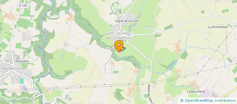 localisation de l'entreprise SCI LA HOUSSAYE  OREE-D'ANJOU