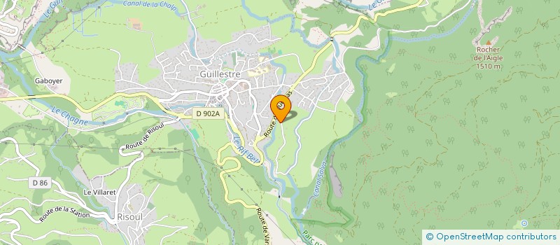 localisation de l'entreprise SCI LA HUERTASIENNE  RISOUL