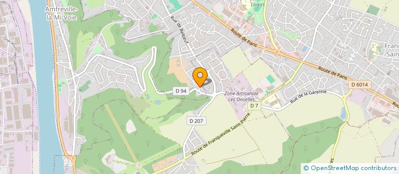 localisation de l'entreprise SCI LA HULOTTE  LE MESNIL-ESNARD