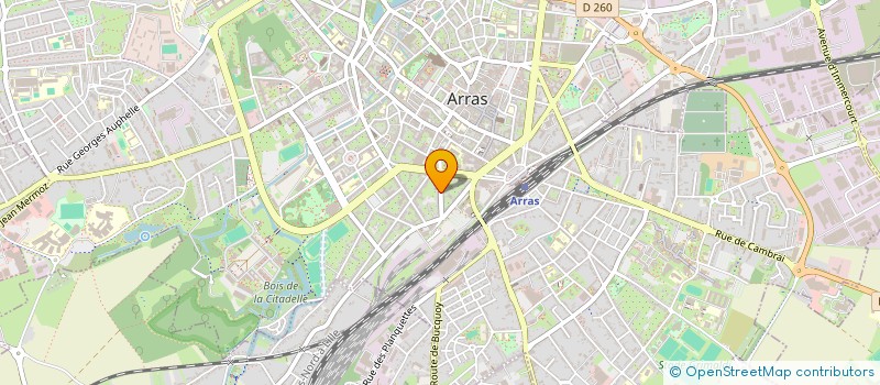 localisation de l'entreprise SCI LA HULOTTE à ARRAS