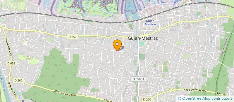 localisation de l'entreprise SCI LA HUME  GUJAN-MESTRAS