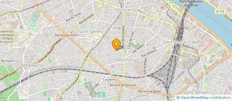 localisation de l'entreprise SCI LA JAL  BORDEAUX