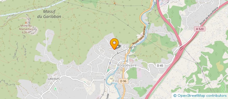 localisation de l'entreprise SCI LA JALAISE  ROQUEVAIRE