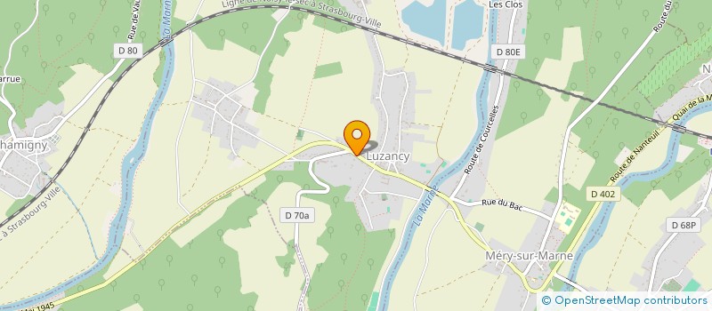 localisation de l'entreprise SCI LA JALNA  LUZANCY