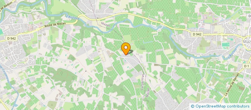 localisation de l'entreprise SCI LA JASSE  CARPENTRAS