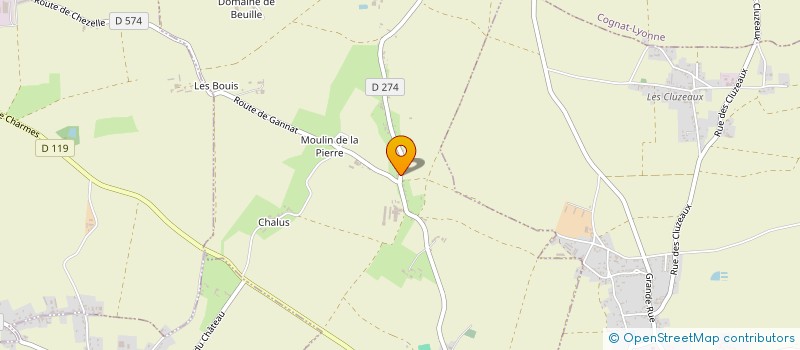 localisation de l'entreprise SCI LA JAVE  CHARMES