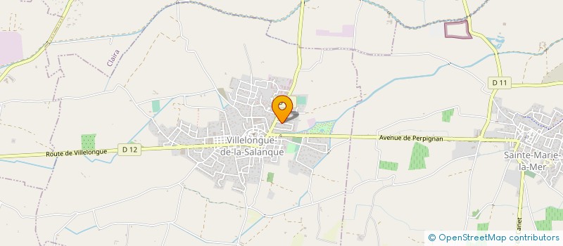 localisation de l'entreprise SCI LA-JE-LAU  VILLELONGUE-DE-LA-SALANQUE