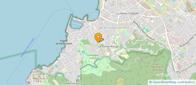 localisation de l'entreprise SCI LA JEANNE à MARSEILLE