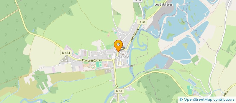 localisation de l'entreprise SCI LA JEANNE  NEUREY-EN-VAUX