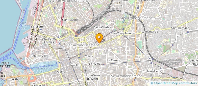 localisation de l'entreprise SCI LA JEANNE à MARSEILLE