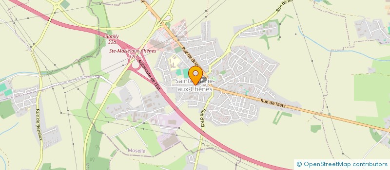 localisation de l'entreprise SCI LA JEANNE  SAINTE-MARIE-AUX-CHENES