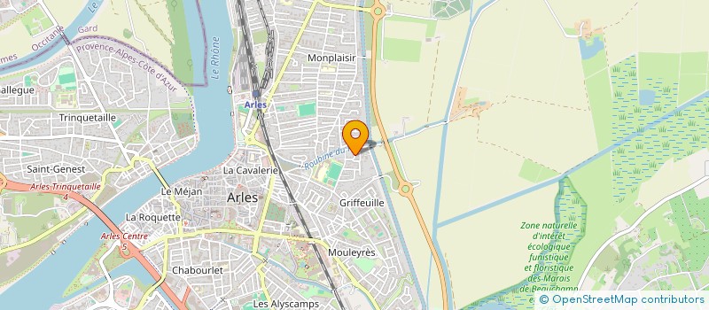 localisation de l'entreprise SCI LA JEMIDE à ARLES