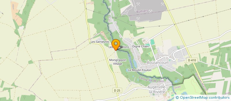 localisation de l'entreprise SCI LA JOCASSE à AUGERVILLE-LA-RIVIERE