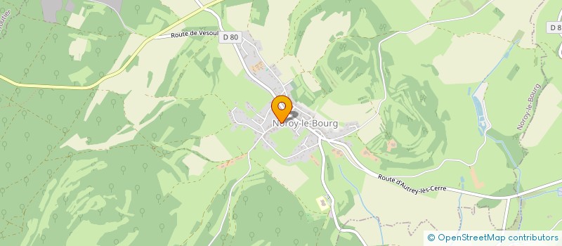 localisation de l'entreprise SCI LA JOCE  NOROY-LE-BOURG