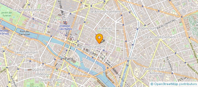 localisation de l'entreprise SCI LA JOIE à PARIS