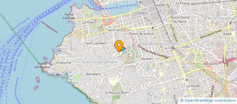 localisation de l'entreprise SCI LA JOLIETTE à MARSEILLE
