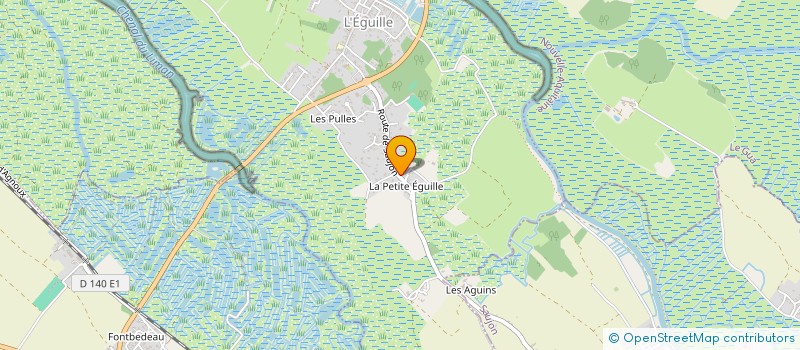 localisation de l'entreprise SCI LA JOLIETTEI  L'EGUILLE