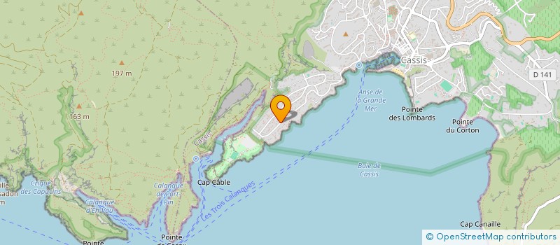 localisation de l'entreprise SCI LA JONCHERE  CASSIS