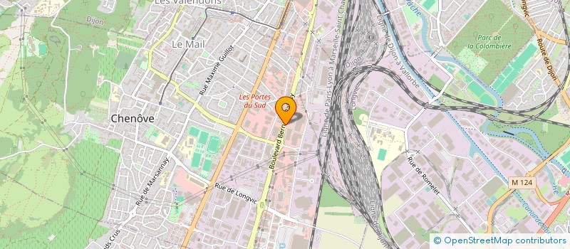 localisation de l'entreprise SCI LA JONCTION à CHENOVE