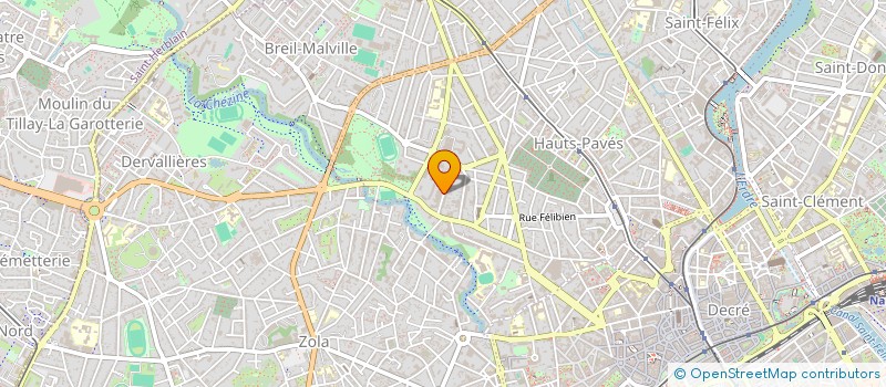 localisation de l'entreprise SCI LA JONQUIERE à NANTES
