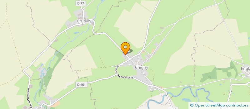 localisation de l'entreprise SCI LA JONQUIERE  CHIGNY