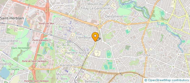 localisation de l'entreprise SCI LA JONQUIERE  SAINT-HERBLAIN