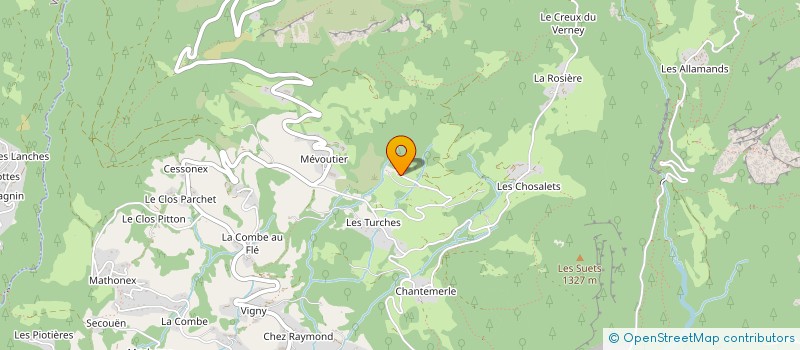 localisation de l'entreprise SCI LA JORA à SAMOENS