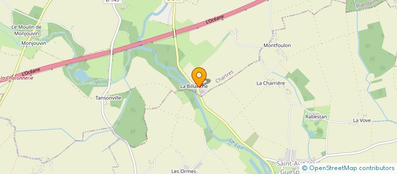 localisation de l'entreprise SCI LA JOUBARDIERE à SAINT-AVIT-LES-GUESPIERES