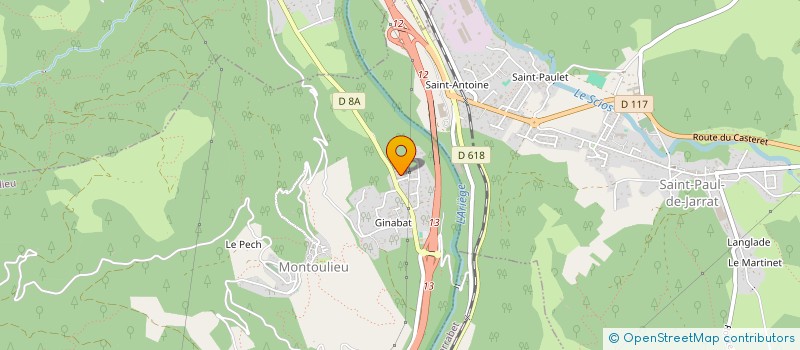 localisation de l'entreprise SCI LA JOURNALADE à GANAC