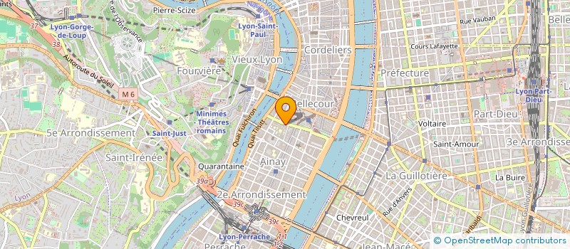 localisation de l'entreprise SCI LA JOYEUSE GLOTTE  LYON