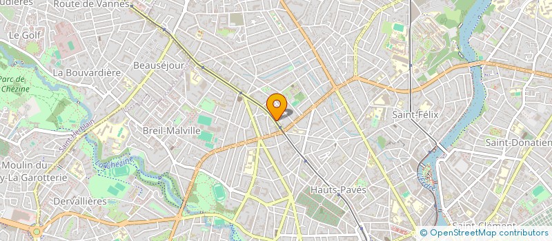 localisation de l'entreprise SCI LA JUIVERIE à NANTES