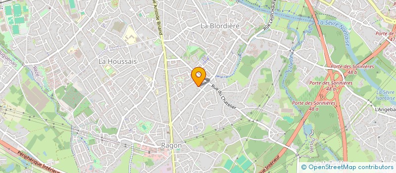 localisation de l'entreprise SCI LA JULIE  REZE