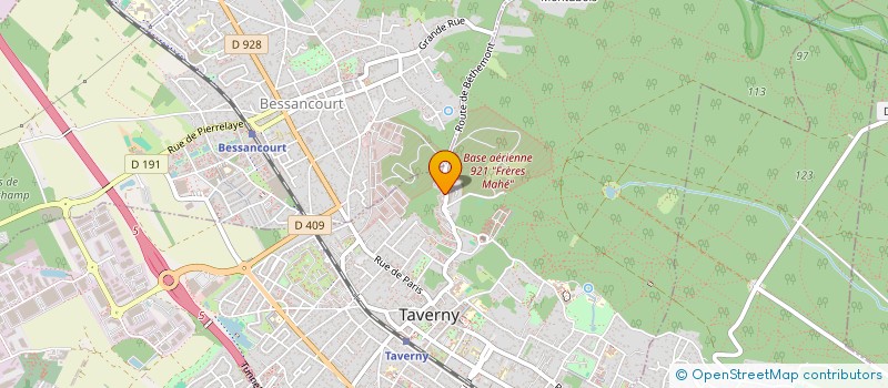 localisation de l'entreprise SCI LA JULINIERE  TAVERNY