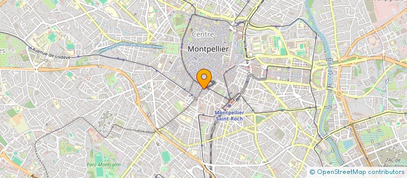 localisation de l'entreprise SCI LA KAHINA à MONTPELLIER