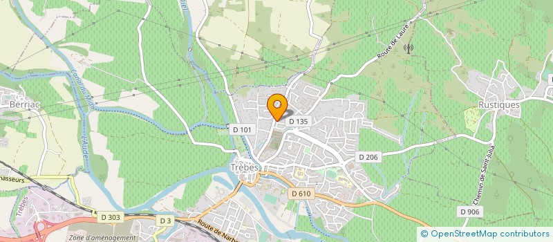 localisation de l'entreprise SCI LA KARIBEENNE  TREBES