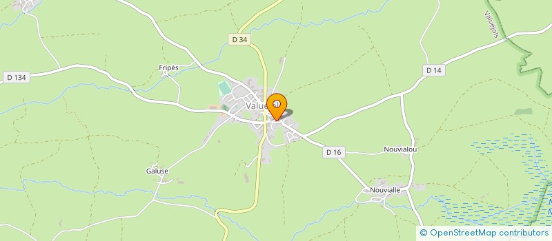 localisation de l'entreprise SCI LA KEUFINIERE à SEGUR-LES-VILLAS