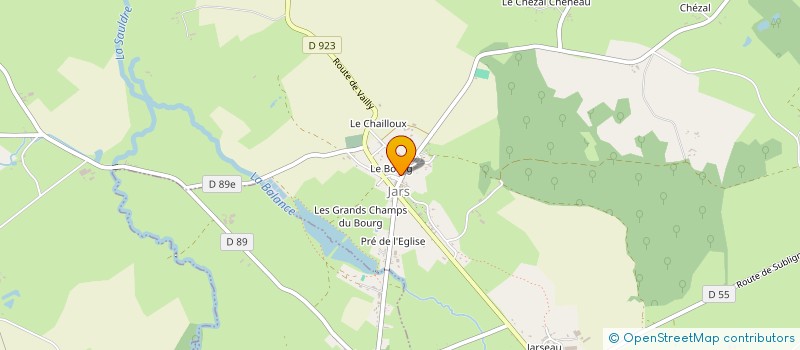 localisation de l'entreprise SCI LA KINOU  JARS