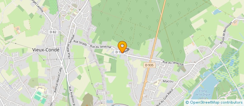 localisation de l'entreprise SCI LA KOI  CONDE-SUR-L'ESCAUT