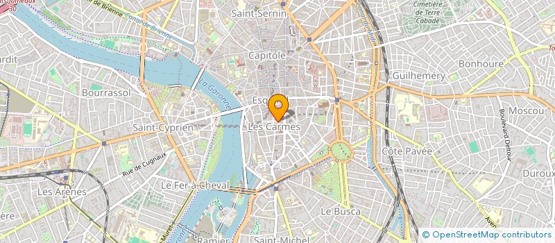 localisation de l'entreprise SCI LA LA FENOUILLADE  TOULOUSE