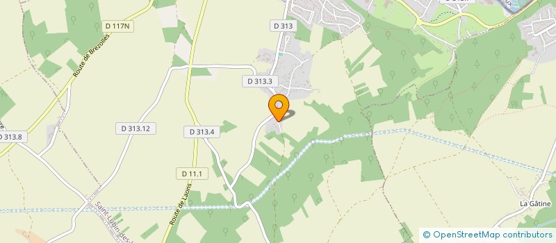localisation de l'entreprise SCI LA LAITERIE à SAINT-LUBIN-DES-JONCHERETS