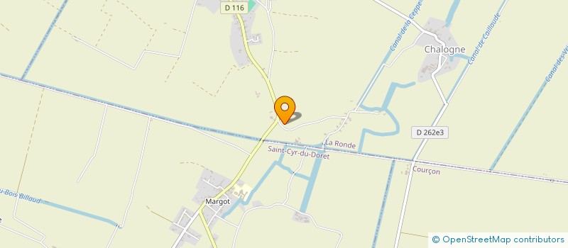 localisation de l'entreprise SCI LA LAITERIE  LA RONDE
