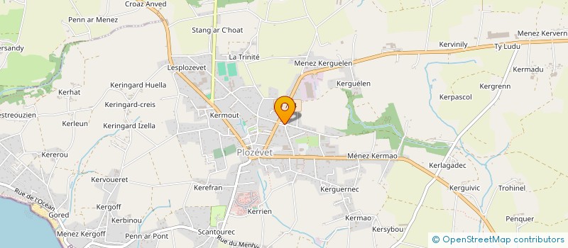 localisation de l'entreprise SCI LA LAITERIE  PLONEIS