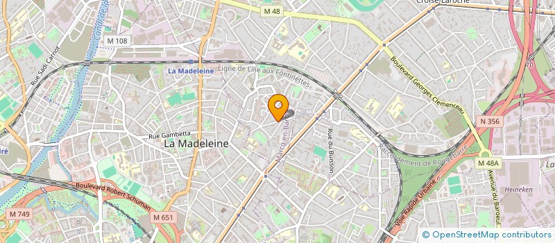localisation de l'entreprise SCI LA LAITERIE  MARCQ-EN-BARUL