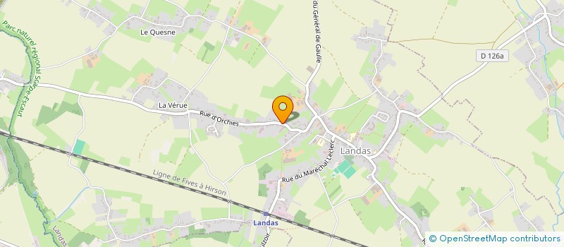 localisation de l'entreprise SCI LA LANDASIENNE  LANDAS