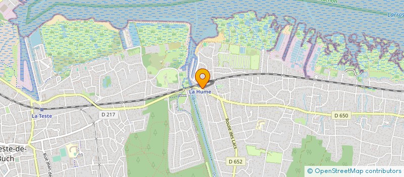 localisation de l'entreprise SCI LA LANDE  GUJAN-MESTRAS